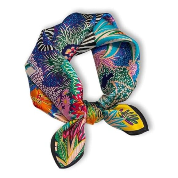 100% Mulberry Silk Neck Scarf - Picture 1 of 1